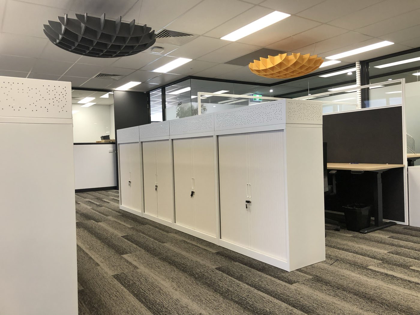 United Equipment commercial office fitout by Integrity Office, Melbourne
