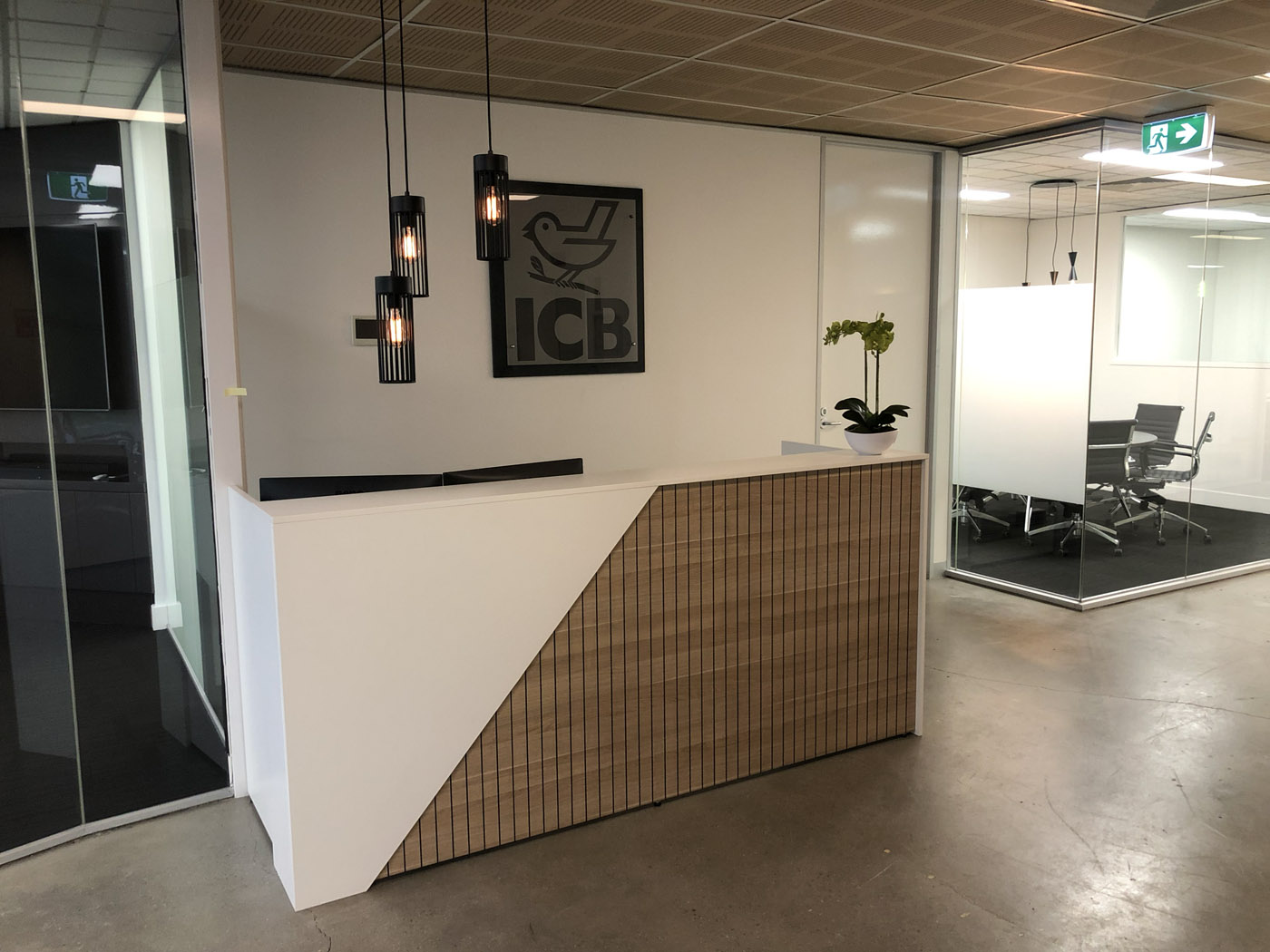 ICB Group commercial office fitout by Integrity Office, Melbourne