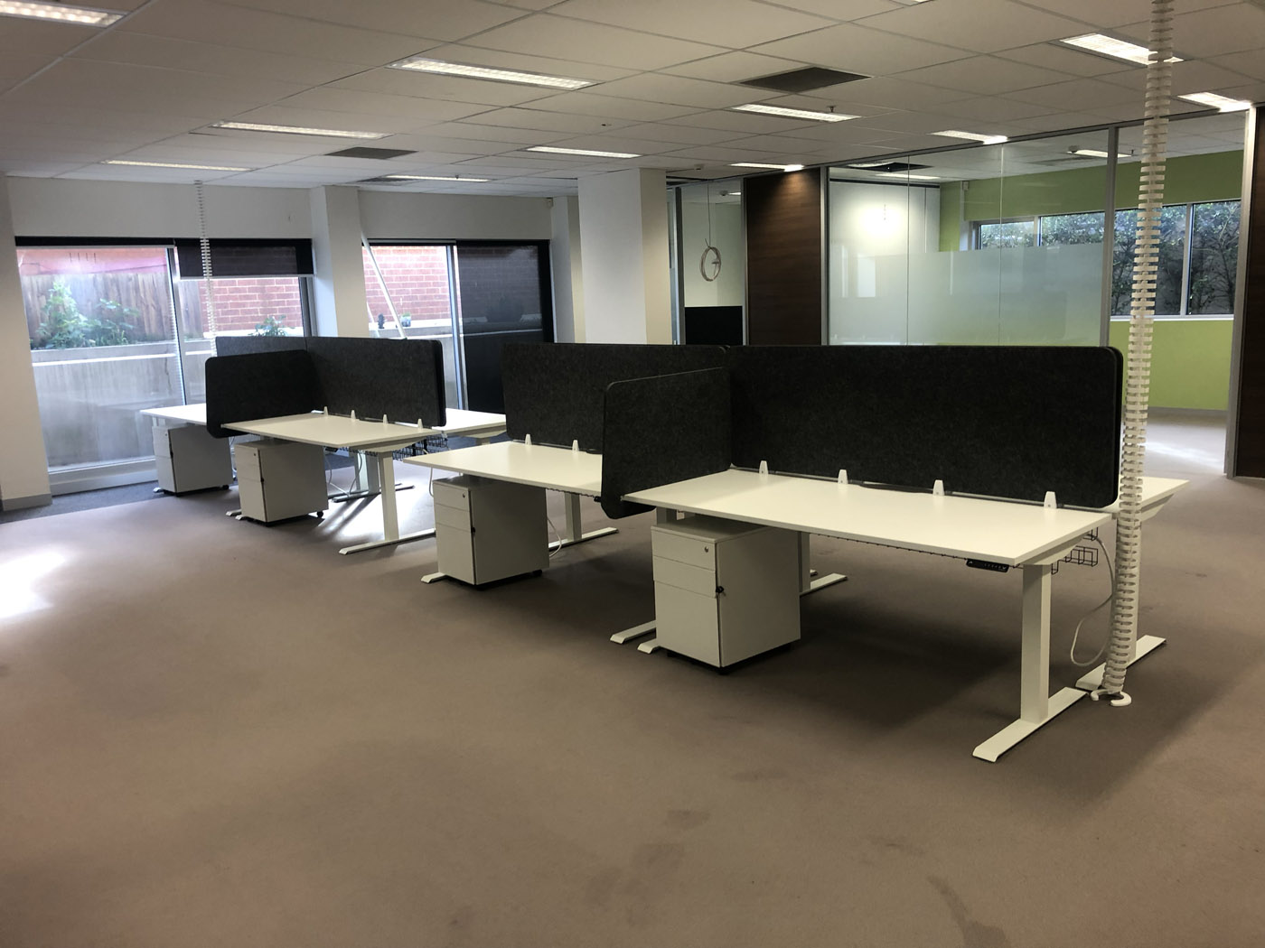 I Property Express commercial office fitout by Integrity Office, Melbourne