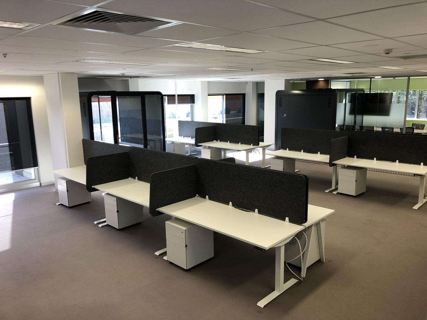 I Property Express commercial office fitout by Integrity Office, Melbourne