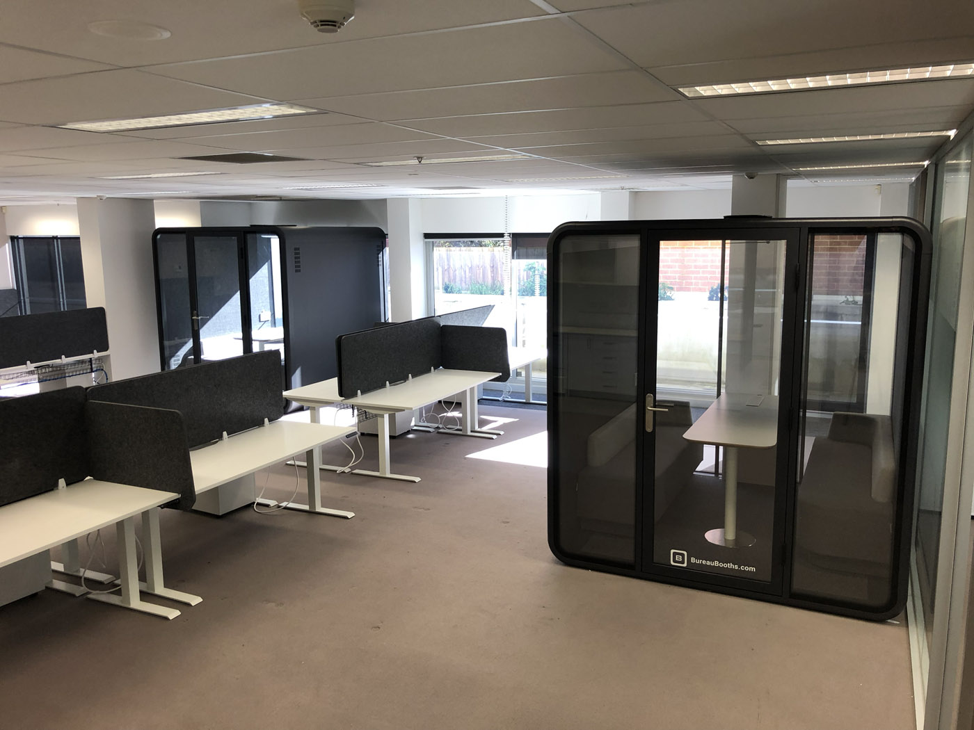I Property Express commercial office fitout by Integrity Office, Melbourne