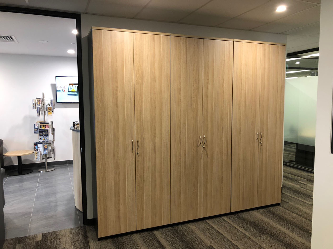 United Equipment commercial office fitout by Integrity Office, Melbourne