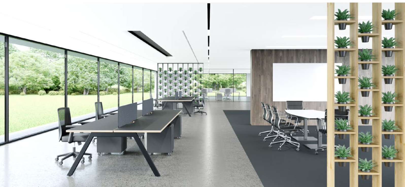 Commercial office fit out by Integrity Office in south-east Melbourne