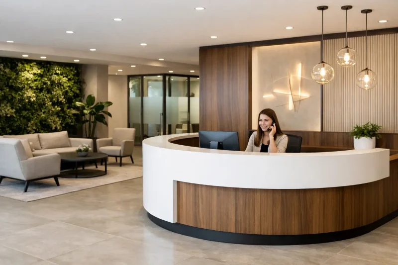 11 Best Office Reception Design Ideas
